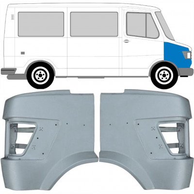 Sprednji blatnik za Mercedes T1 1977-1996 / Levo+Desno / Komplet 9562