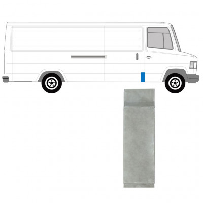 Popravni panel stebrička za Mercedes T2 1986-1996 / Levo = Desno (simetrično) /  8014