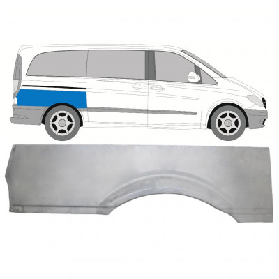 Bok delni za Mercedes Vito 2003- / SWB / Desna 8283