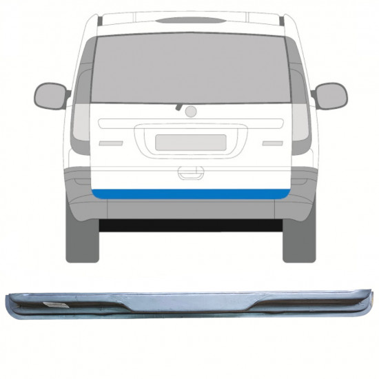 Notranji popravni panel zadnjih vrat za Mercedes Vito 2003-2014 8286