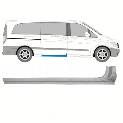 Popravni panel praga drsnih vrat za Mercedes Vito 2003-2014 / Desna 8287