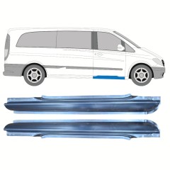 Popravni panel praga sprednjih vrat za Mercedes Vito W639 2003-2014 / Levo+Desno / Komplet 9785