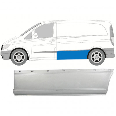 Popravni stranski panel za Mercedes Vito 2003-2014 / SWB / Leva 6796