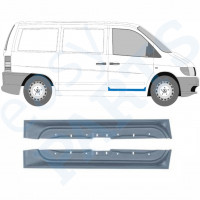 Notranji popravni panel sprednjih vrat za Mercedes Vito 1996-2003 / Levo+Desno / Komplet 10433