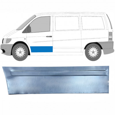 Popravni panel kože sprednjih vrat za Mercedes Vito 1996-2003 / Leva 8274