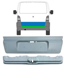 Notranji in zunanji popravni panel zadnjih vrat za Mercedes Vito I W638 1996-2003 / Komplet 9591