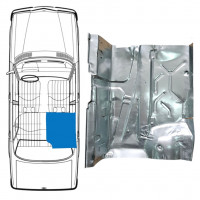 Popravni panel zadnjega dna za Mercedes W123 1975-1985 / Desna 8305