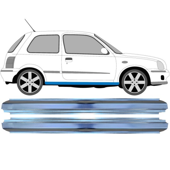 Prag za Nissan Micra K11 1992-2003 / Levo+Desno / Komplet 16148