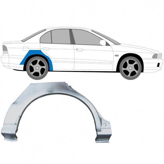 Bok delni za Mitsubishi Galant 1996-2003 / Desna 6336