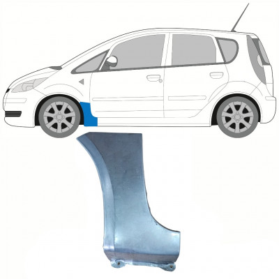 Popravni panel prednjega blatnika za Mitsubishi Colt 2004-2012 / Leva 8381