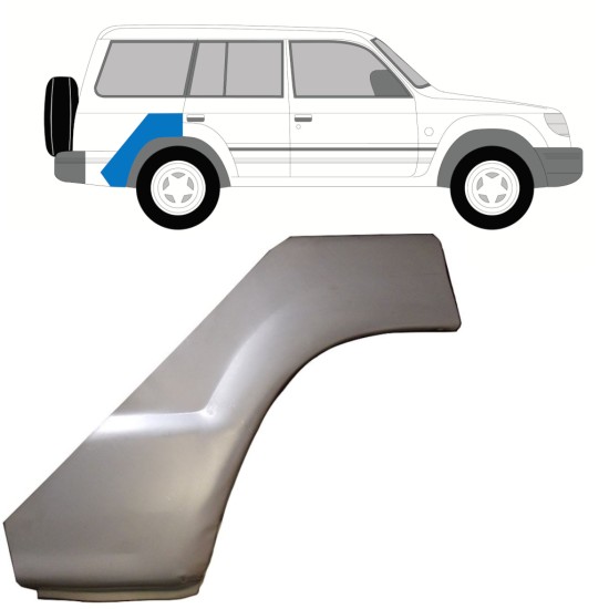 Bok delni za Mitsubishi Pajero 1991-2001 / Desna 16015