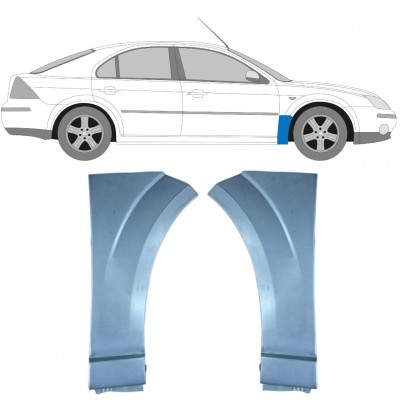 Popravni panel prednjega blatnika za Ford Mondeo 2000-2007 / Levo+Desno / Komplet 10049