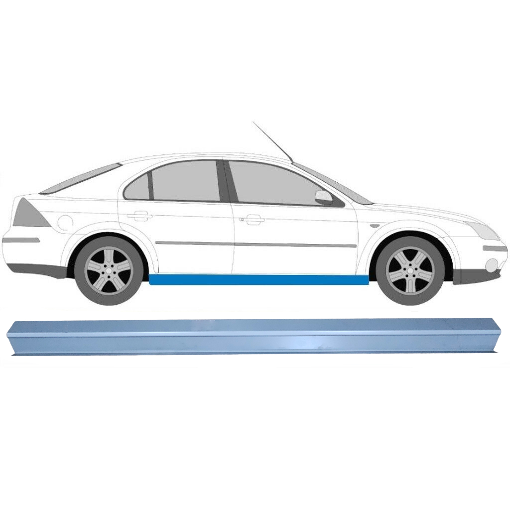 Prag Za Ford Mondeo 2000-2007 / Levo = Desno (Simetrično) 6611