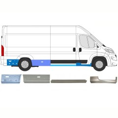 Set popravnih panelov za Opel Movano 2021-2026 / Desna 16807