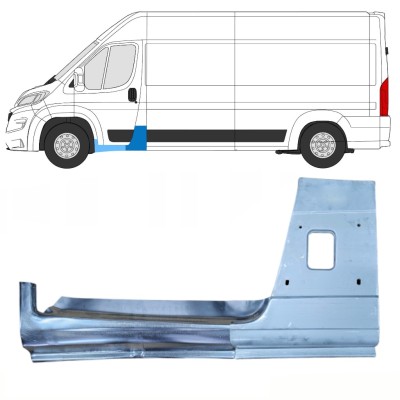 Popravni panel stebrička + Prag za Opel Movano 2021-2026 / Leva 16472