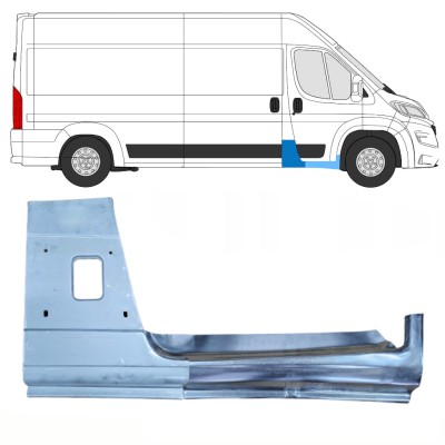 Popravni panel stebrička + Prag za Opel Movano 2021-2026 / Desna 16471