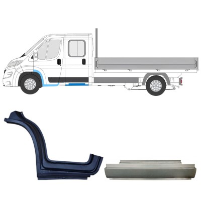 Set popravnih panelov za Opel Movano 2021-2026 / Leva 16435