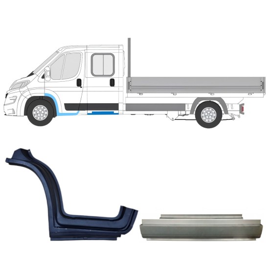 Set popravnih panelov za Opel Movano 2021-2026 / Leva 16435