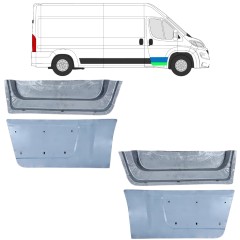 Notranji in zunanji popravni panel sprednjih vrat za Opel Movano 2021-2026 16480