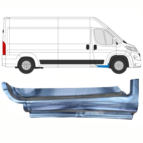 Popravni panel praga sprednjih vrat za Opel Movano 2021-2026 / Desna 16414
