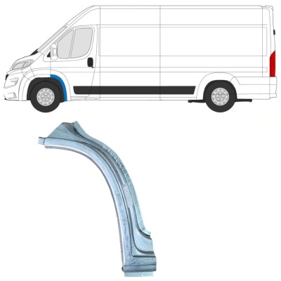 Popravni panel sprednjega blatnika za Opel Movano 2021-2026 / Leva 16410