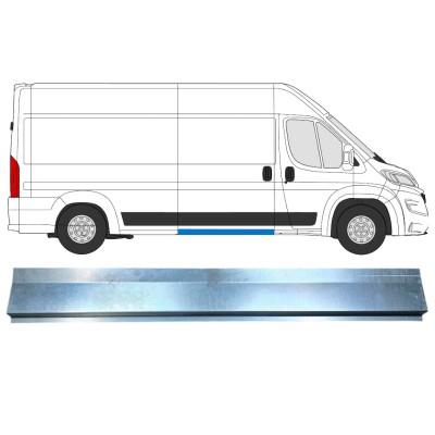 Notranji popravni panel praga za Opel Movano 2021-2026 / Levo = Desno (simetrično) 16474