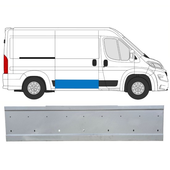Popravni panel drsnih vrat za Opel Movano 2021-2026 / Desna 16460