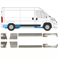Set popravnih panelov za Opel Movano 2021-2026 / Levo+Desno 16426
