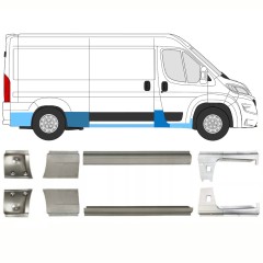 Set popravnih panelov za Opel Movano 2021-2026 / Levo+Desno 16444