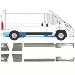 Set popravnih panelov za Opel Movano 2021-2026 / Levo+Desno 16425