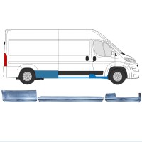 Set popravnih panelov za Opel Movano 2021-2026 / Desna / 16524