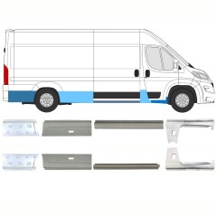 Set popravnih panelov za Opel Movano 2021-2026 / Levo+Desno / 16446