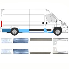 Set popravnih panelov za Opel Movano 2021-2026 / Levo+Desno 16466