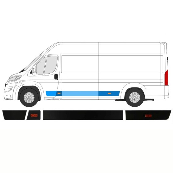 Set stranskih oblog za Opel Movano 2021-2026 / Leva / 14425