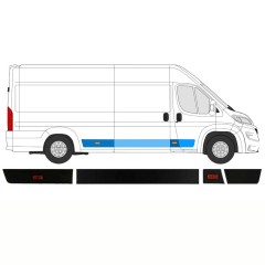 Set stranskih oblog za Opel Movano 2021-2026 / Desna / 14422
