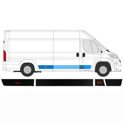 Set stranskih oblog za Opel Movano 2021-2026 / Desna / 14422