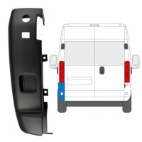 Vogal zadnjega odbijača 180 stopinj za Opel Movano 2021-2026 / Leva 15801