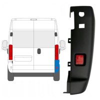 Vogal zadnjega odbijača 180 stopinj za Opel Movano 2021-2026 / Desna 16036