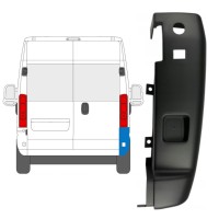 Vogal zadnjega odbijača 180 stopinj za Opel Movano 2021-2026 / Desna 15799