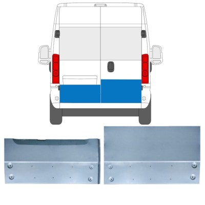 Popravni panel zadnjih vrat za Opel Movano 2021-2026 / Levo+Desno 16516