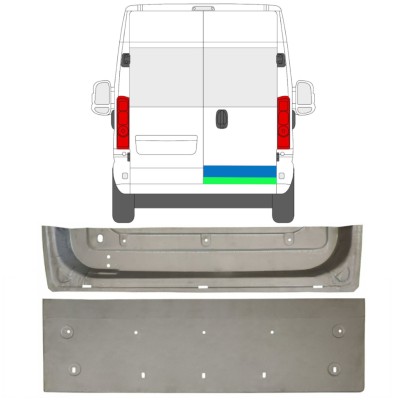 Popravni panel zadnjih vrat za Opel Movano 2021-2026 / Desna / Komplet 16517