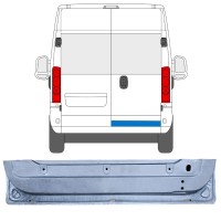 Popravni panel zadnjih vrat za Opel Movano 2021-2026 / Desna 16504
