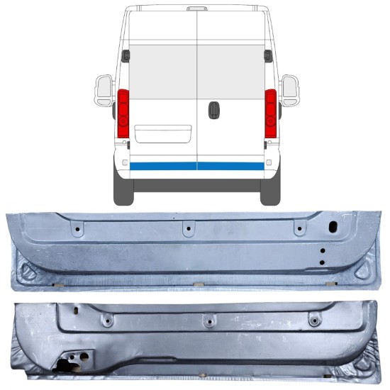 Popravni panel zadnjih vrat za Opel Movano 2021-2026 / Levo+Desno 16506