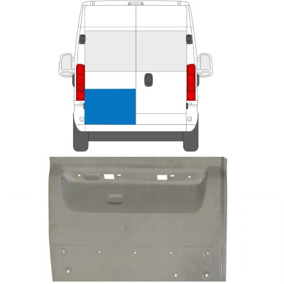 Popravni panel zadnjih vrat za Opel Movano 2021-2026 / Leva 16503