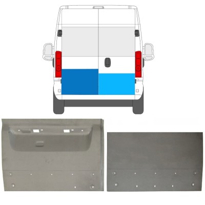 Popravni panel zadnjih vrat za Opel Movano 2021-2023 / Levo+Desno / Komplet 16727