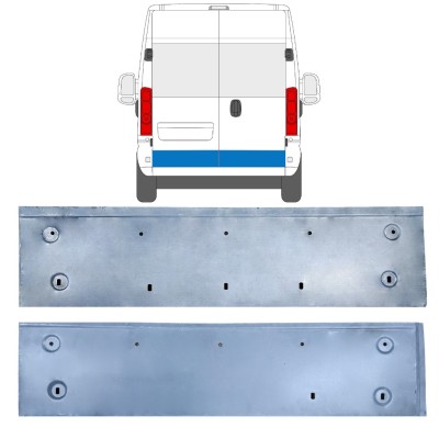 Popravni panel zadnjih vrat za Opel Movano 2021-2026 / Levo+Desno 16514