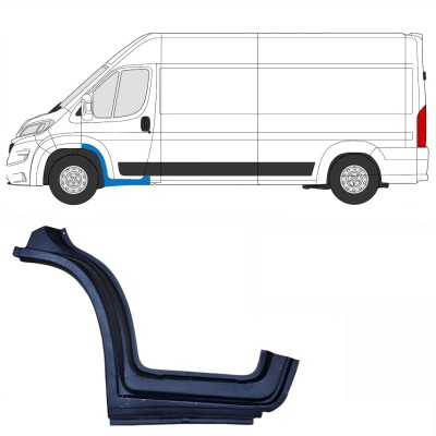Popravni panel praga sprednjih vrat za Opel Movano 2021-2026 / Leva 16413