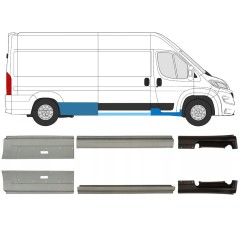 Set popravnih panelov za Opel Movano 2021-2026 / Levo+Desno 16469