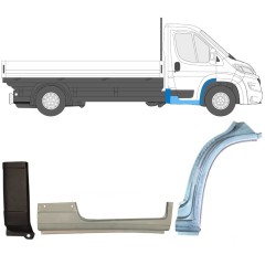 Set popravnih panelov za Opel Movano 2021-2026 / Desna 17006
