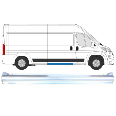 Popravni panel praga drsnih vrat za Opel Movano 2021-2026 / Desna 16458